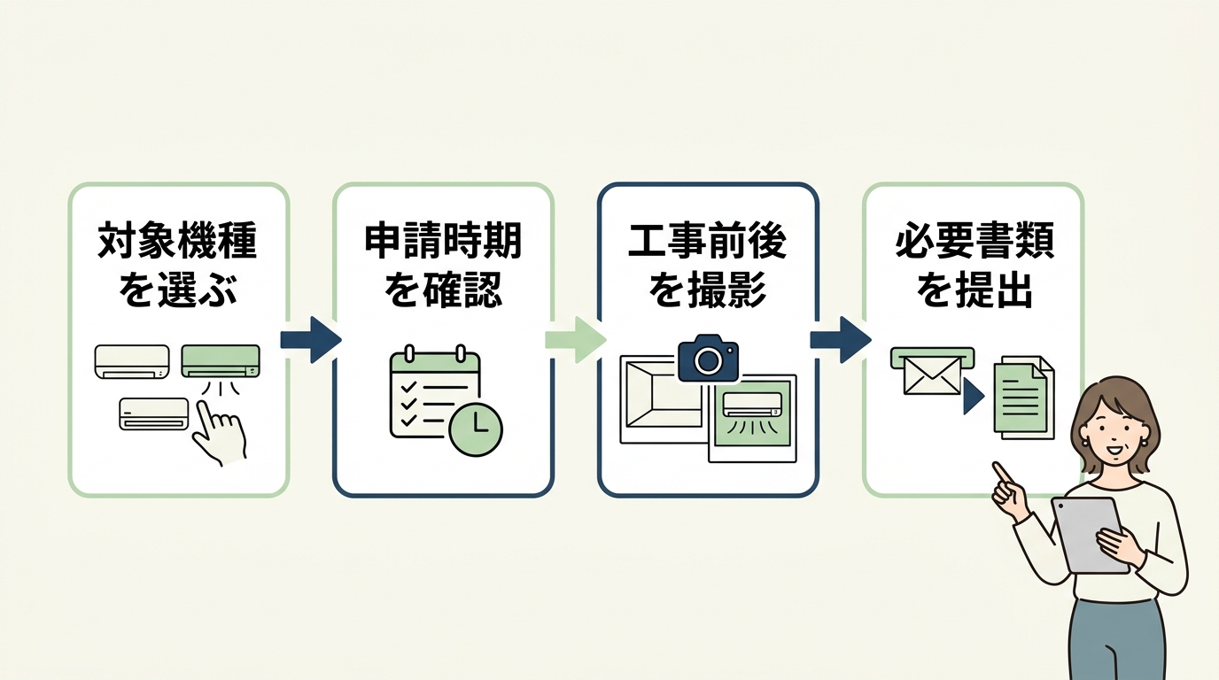 山梨でエコキュートの補助金を活用する全手順