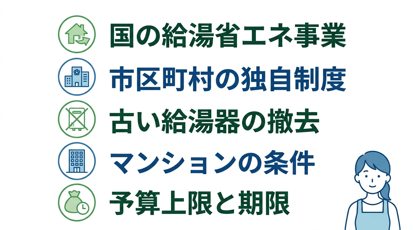 千葉県で2026年エコキュート補助金を受ける条件
