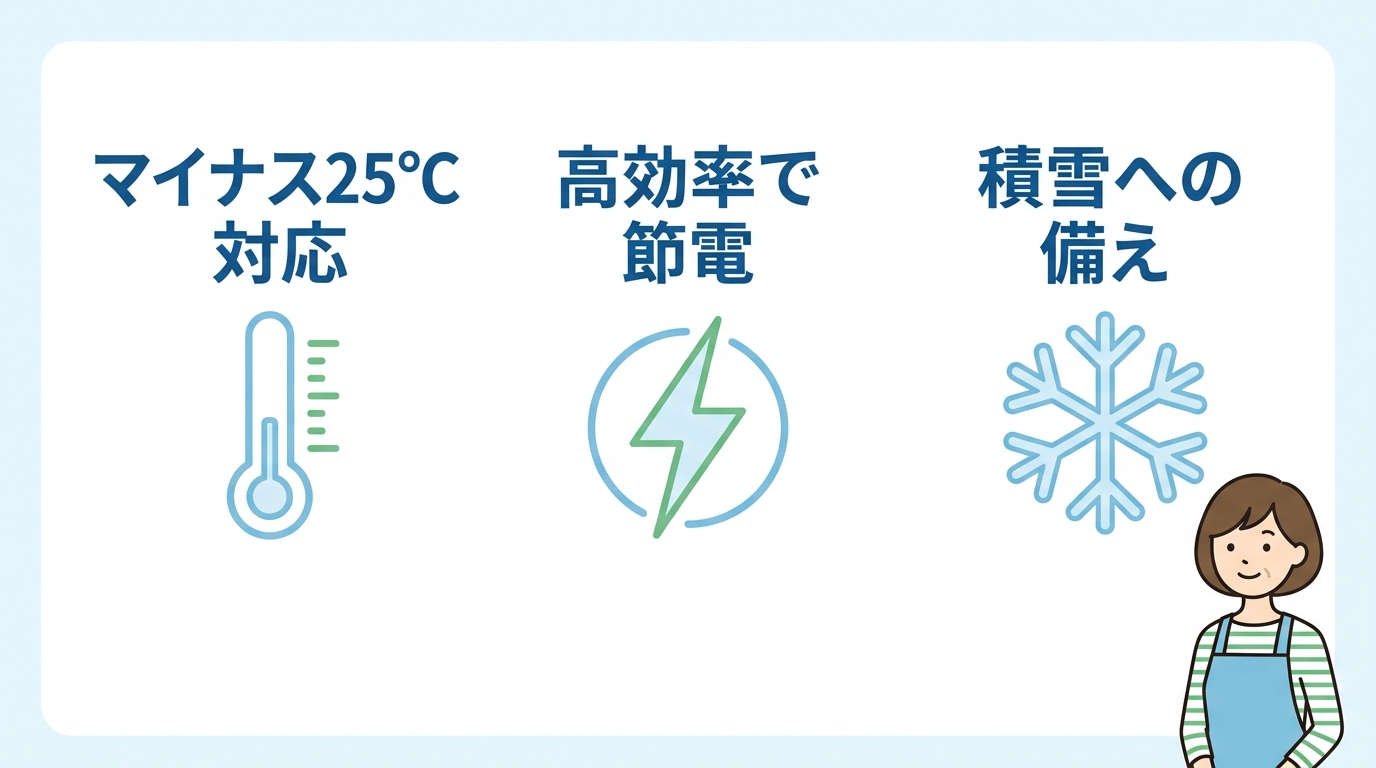 福井で後悔しないエコキュート選び3つのポイント