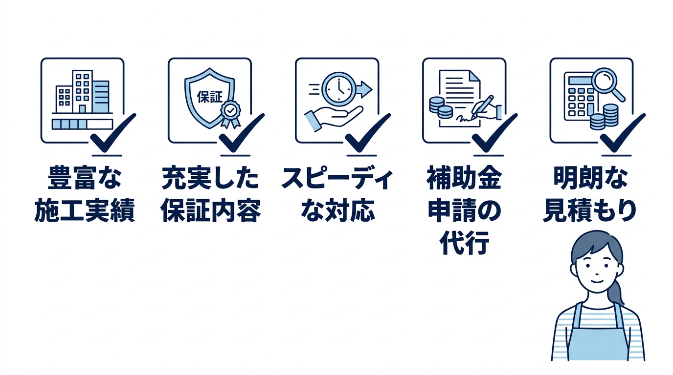 信頼できる交換業者の選び方