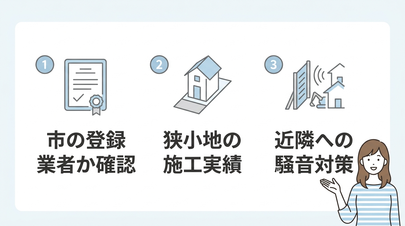 川崎市の住宅環境に合う設置業者の選び方