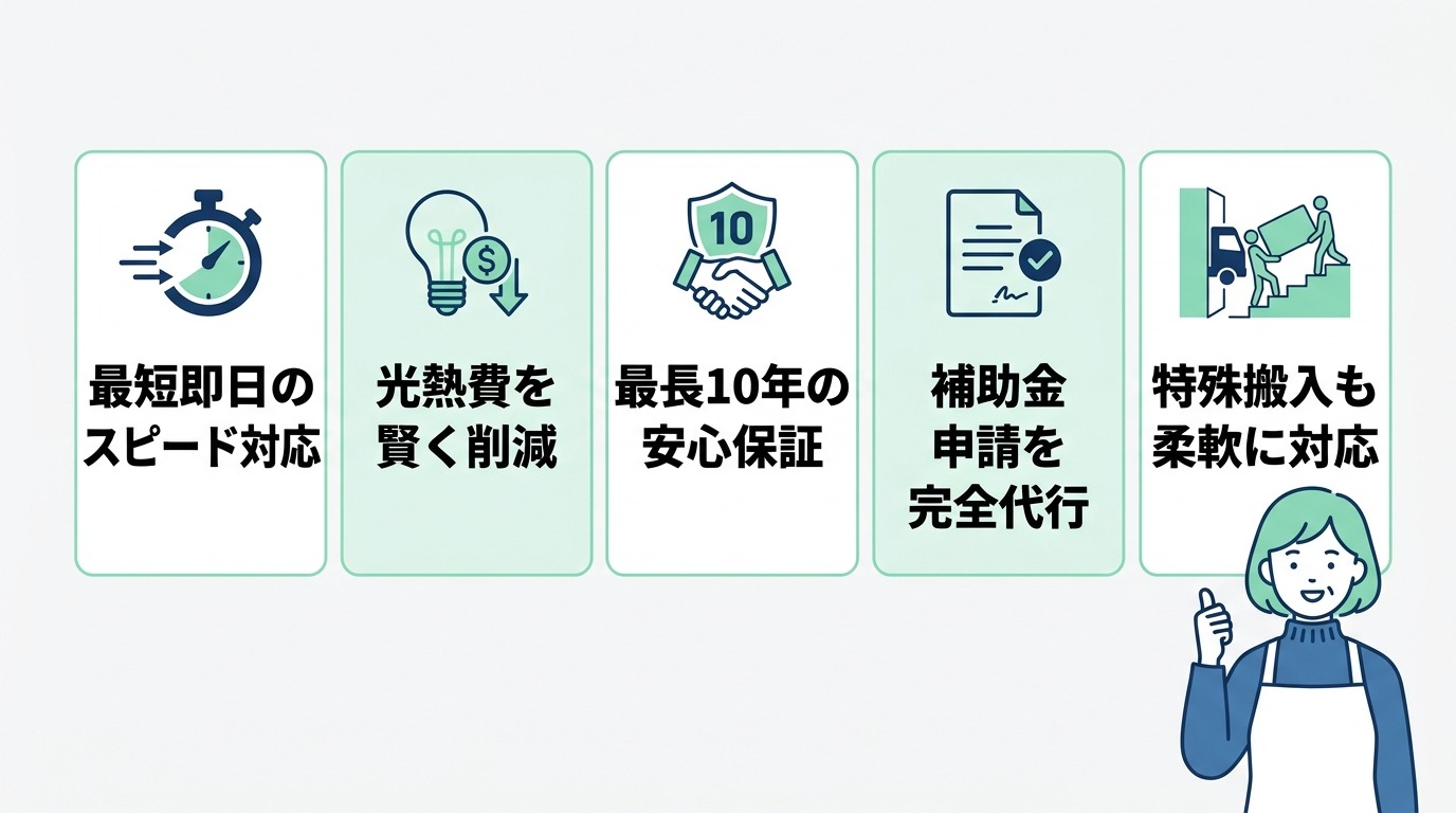 東京でエコキュート修理を依頼するメリット5つ
