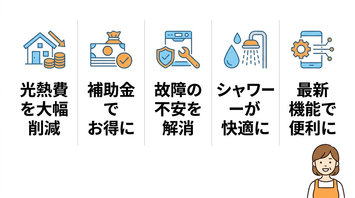 横浜でエコキュートを交換するメリット