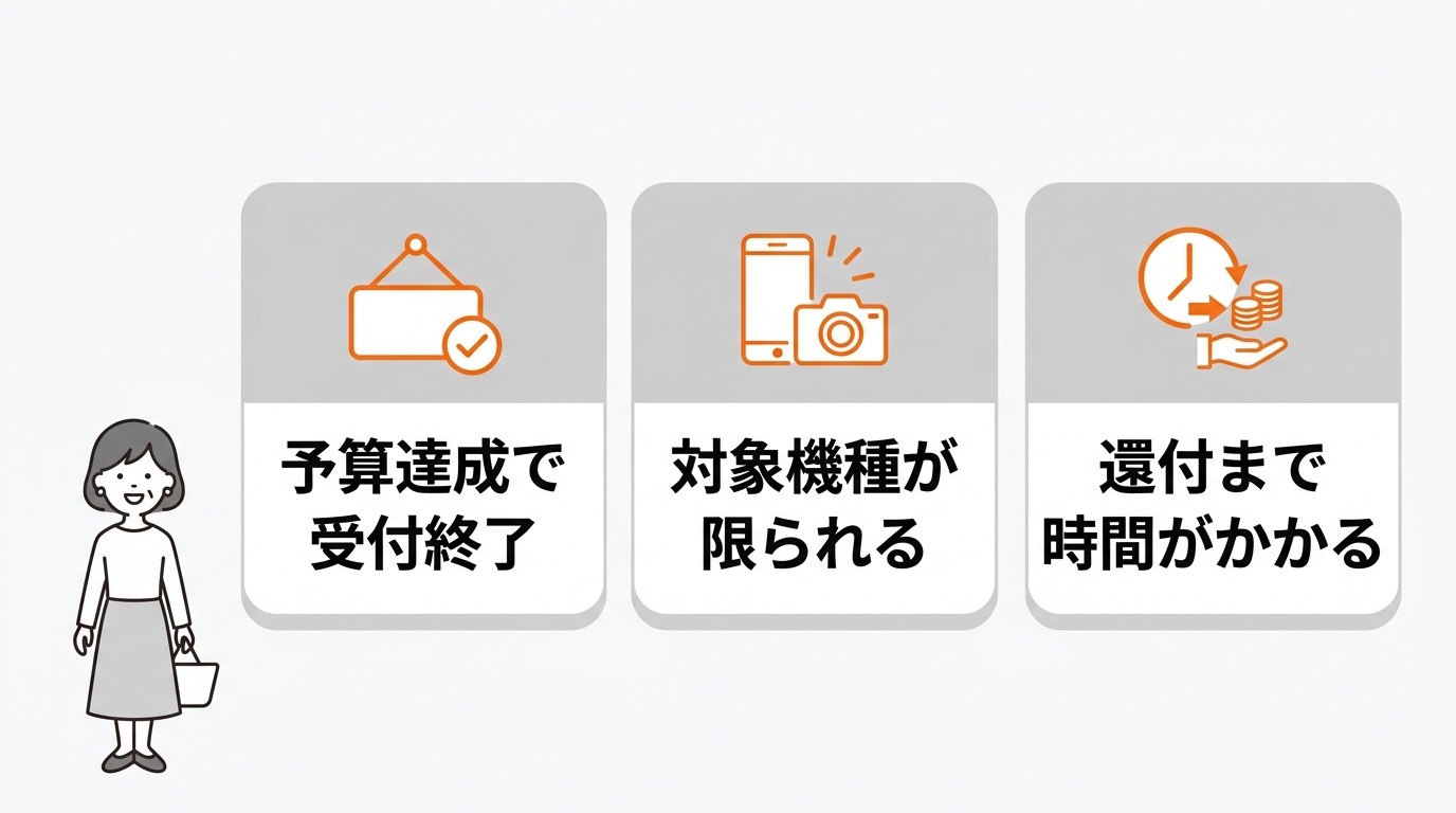 補助金を利用する際に注意すべき3つのデメリット