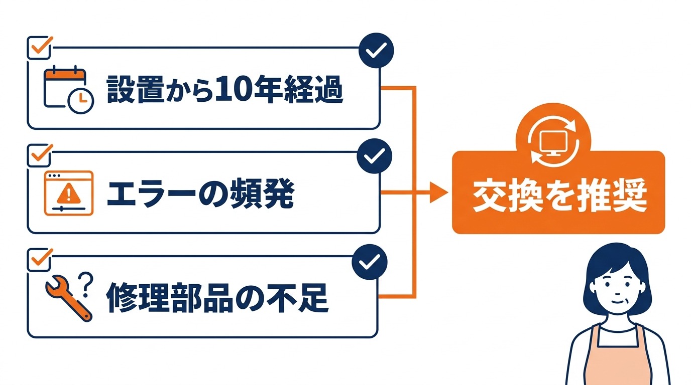 エコキュートの交換と修理を見極めるポイント