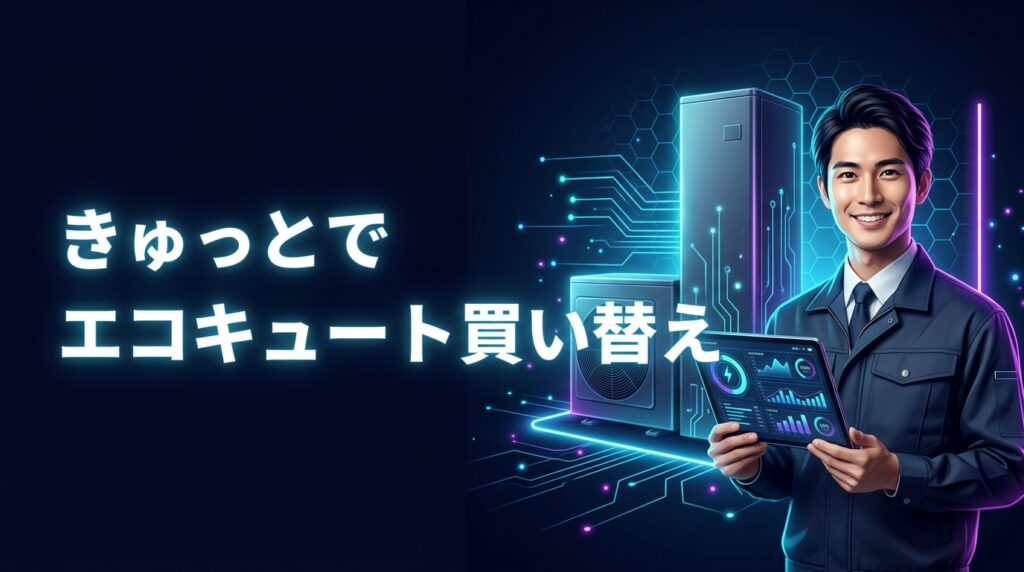 きゅっとでエコキュート買い替えは本当に安い？2026年の評判と補助金情報