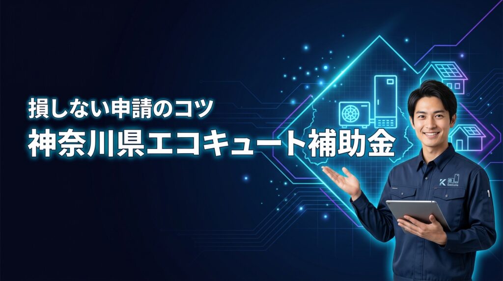 2026年に神奈川県でエコキュートの補助金はいくら貰える？損しない申請のコツ