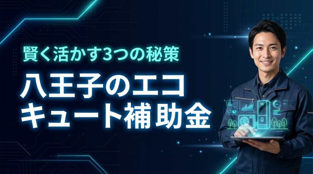 2026年版！八王子のエコキュート補助金を最大限に活用する3つの秘策