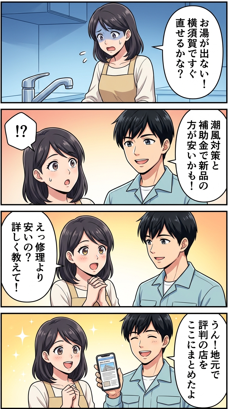 エコキュート 修理 横須賀