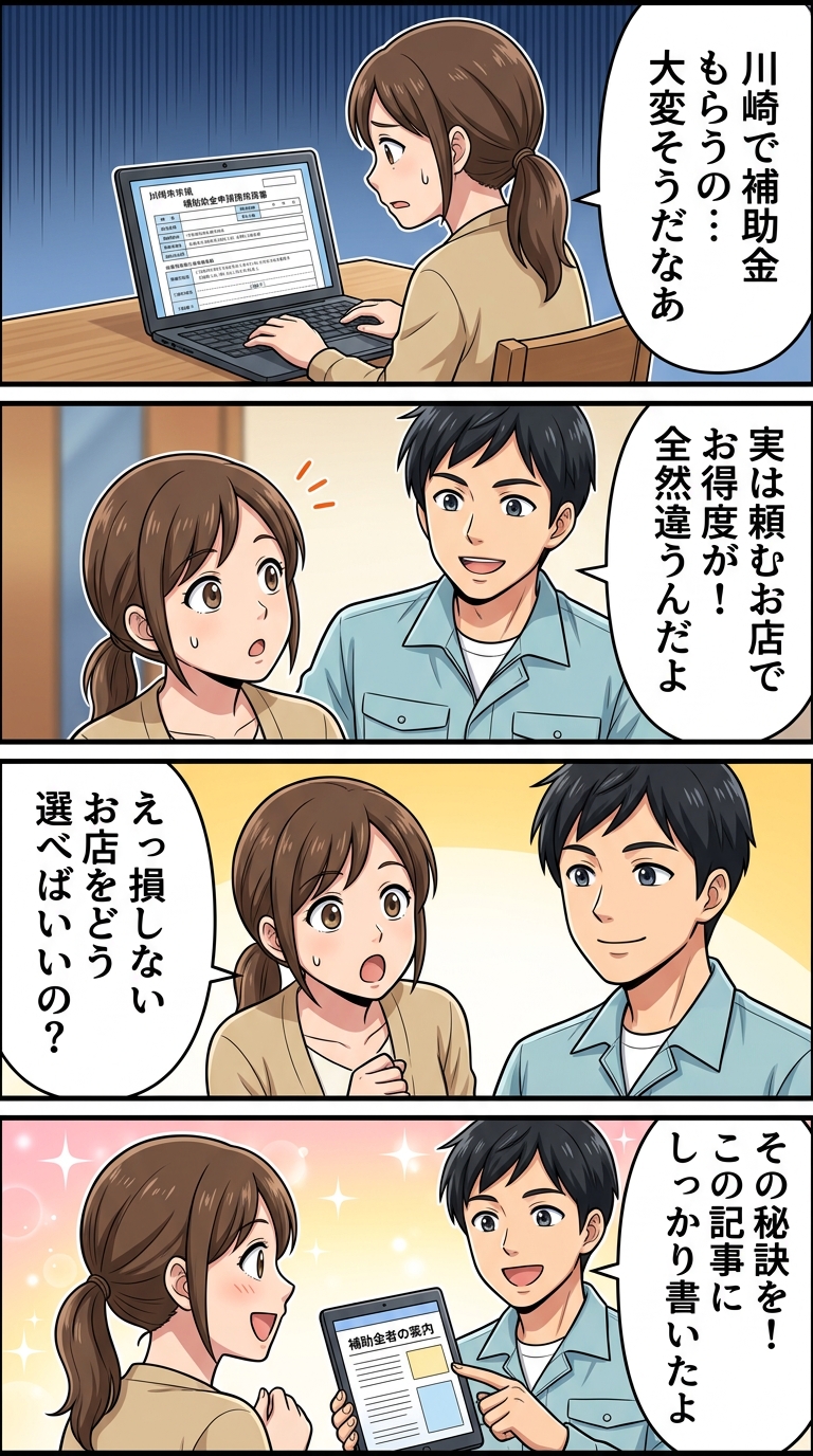 エコキュート 補助金 川崎市