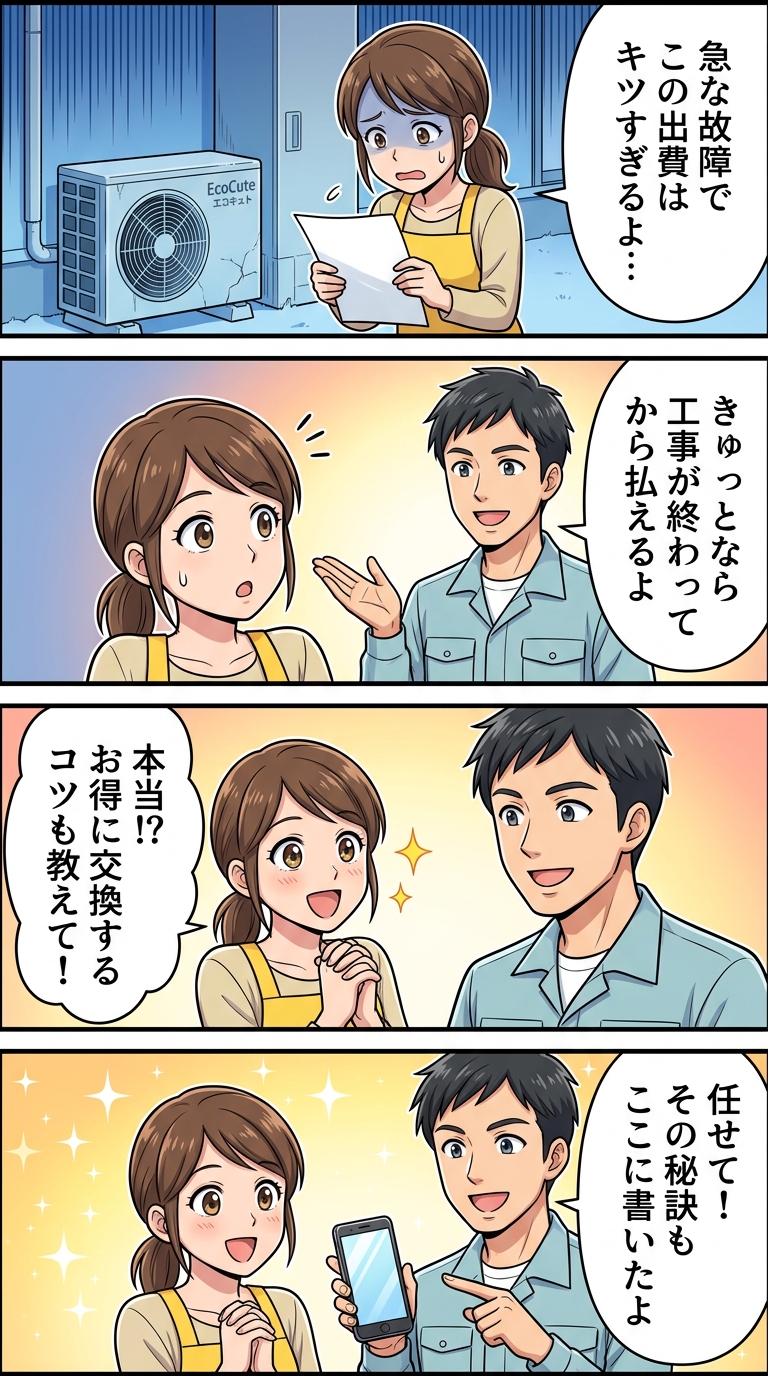 エコキュート きゅっと 支払い方法