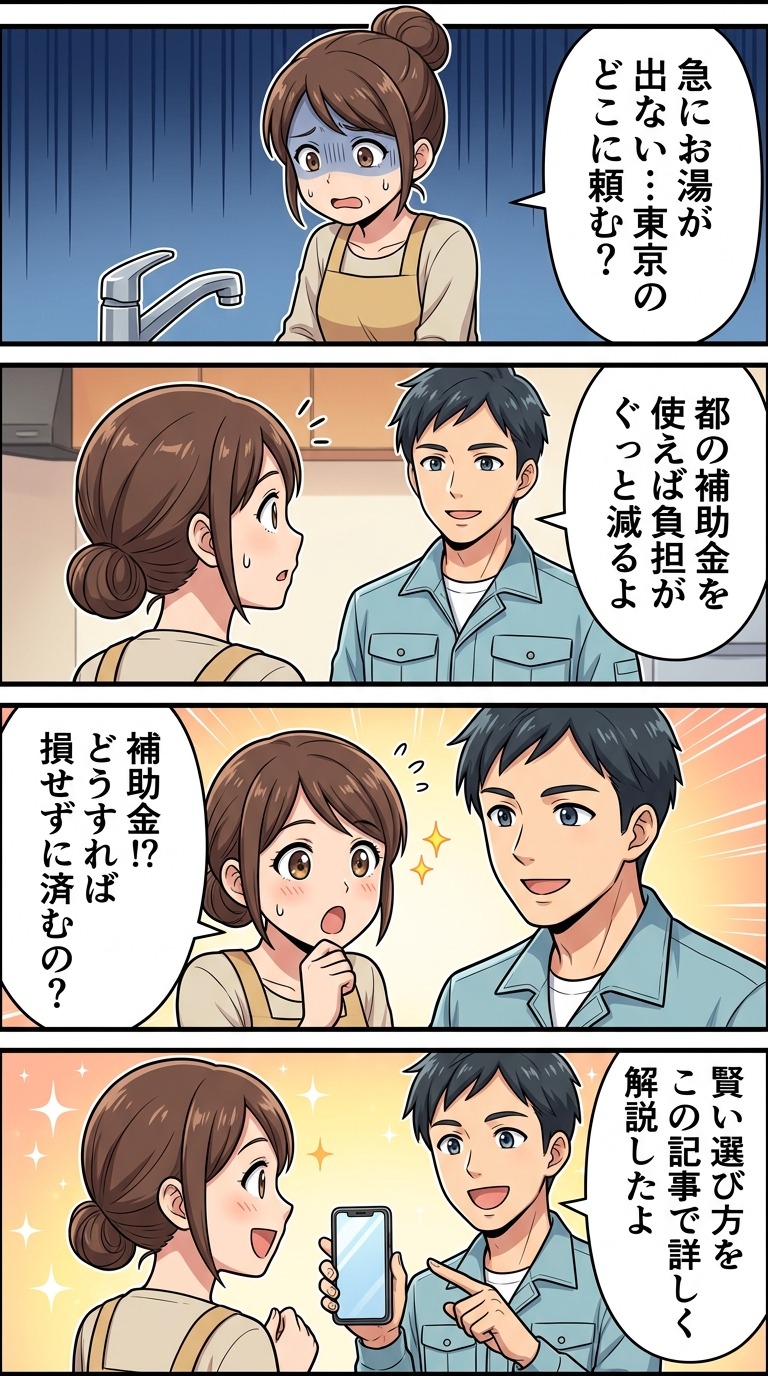 エコキュート 修理 東京