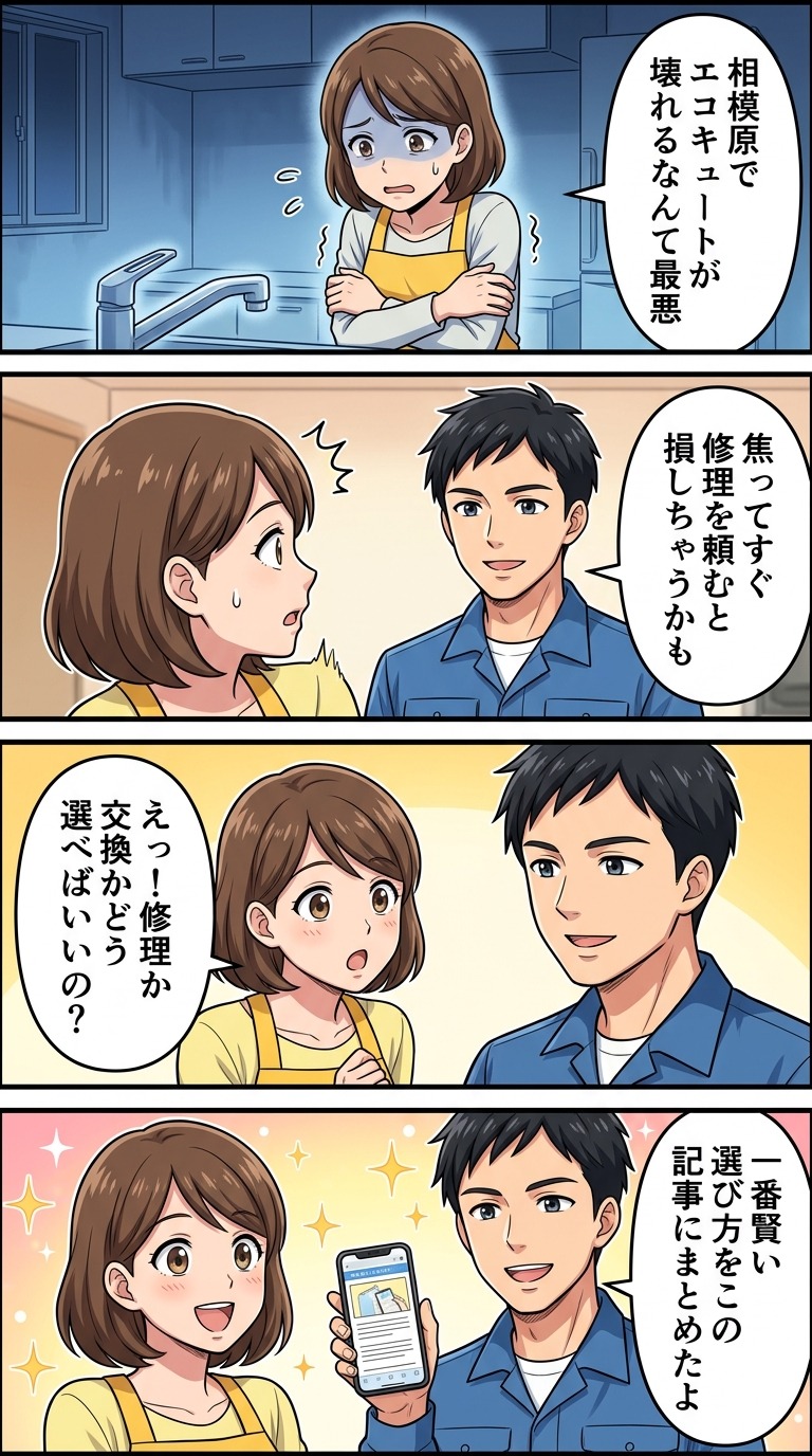 エコキュート 修理 相模原