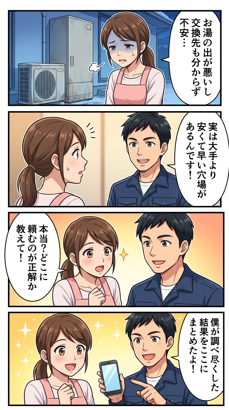 エコキュート 交換 業者 ランキング