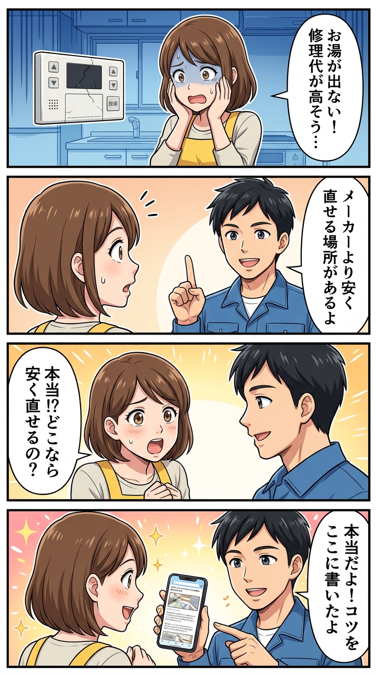 エコキュート 修理 安い