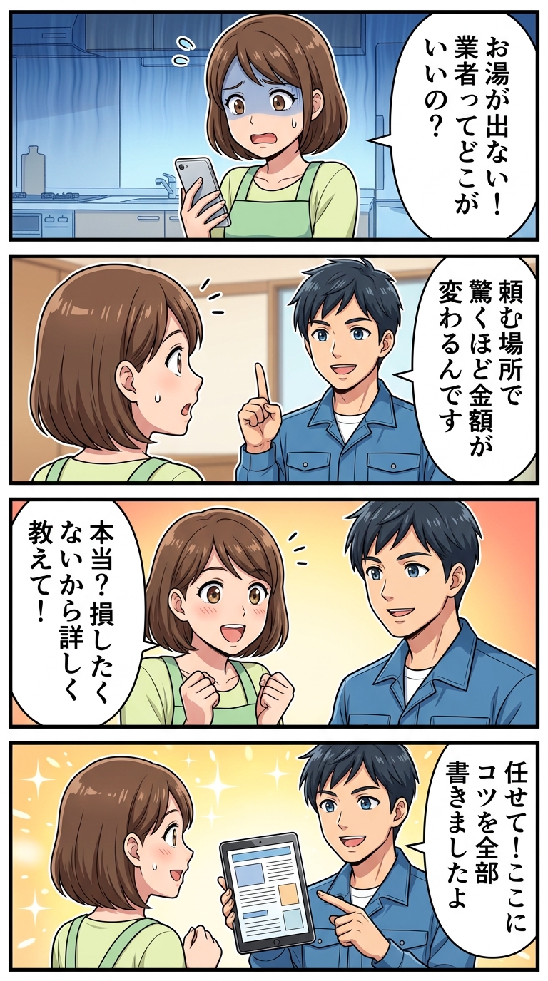 エコキュート 交換 どこに 頼む