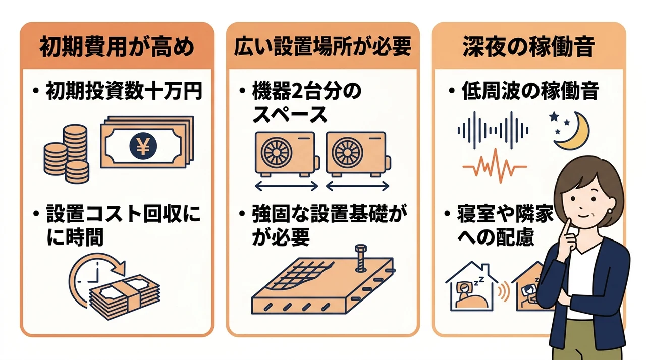 導入前に知るべき3つのデメリット