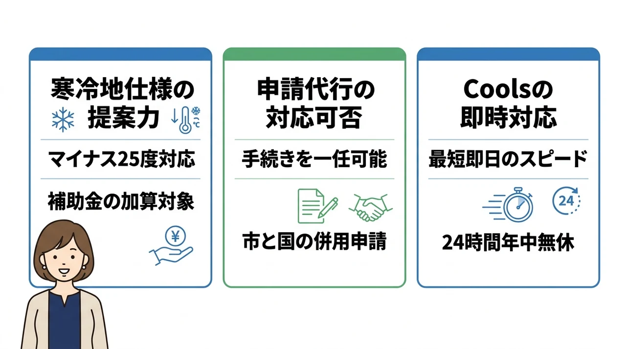 仙台で補助金申請に強い業者を選ぶポイント
