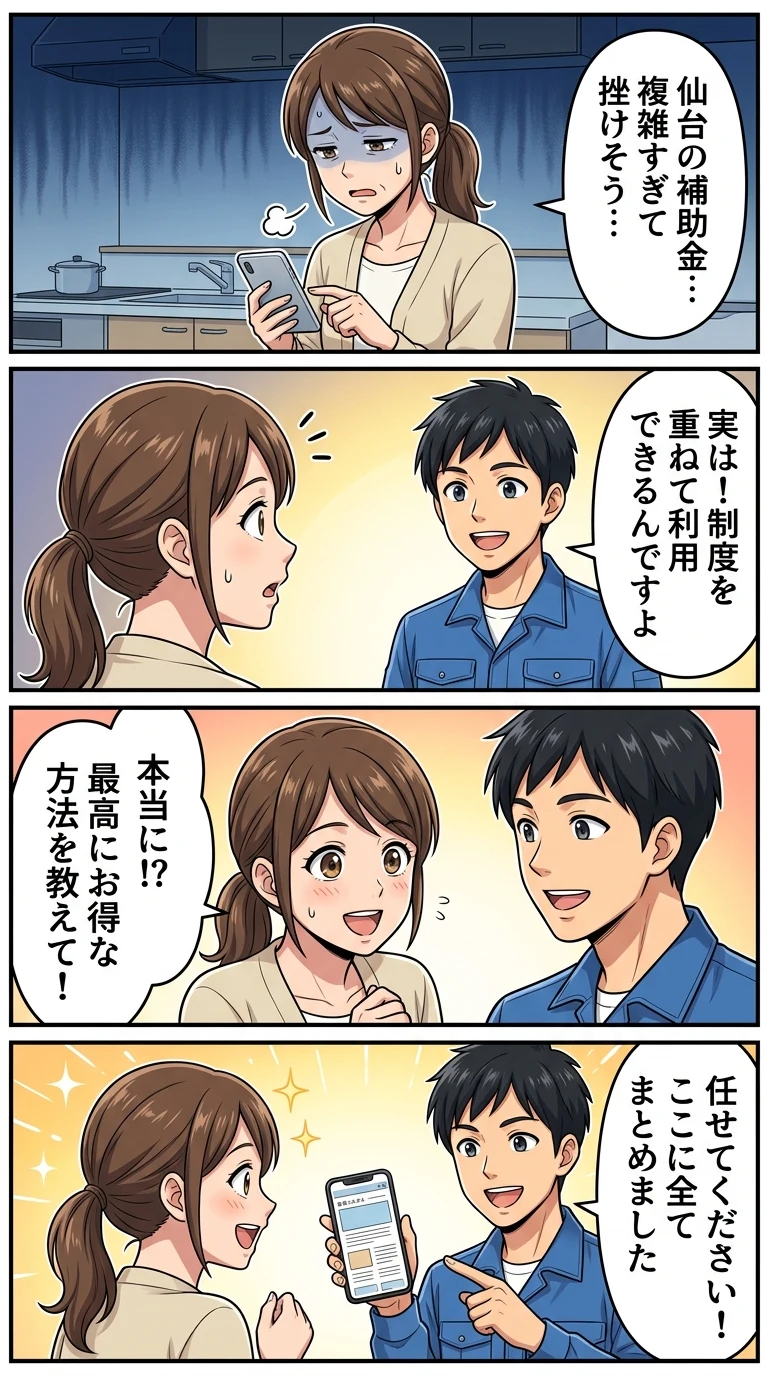 エコキュート 補助金 仙台