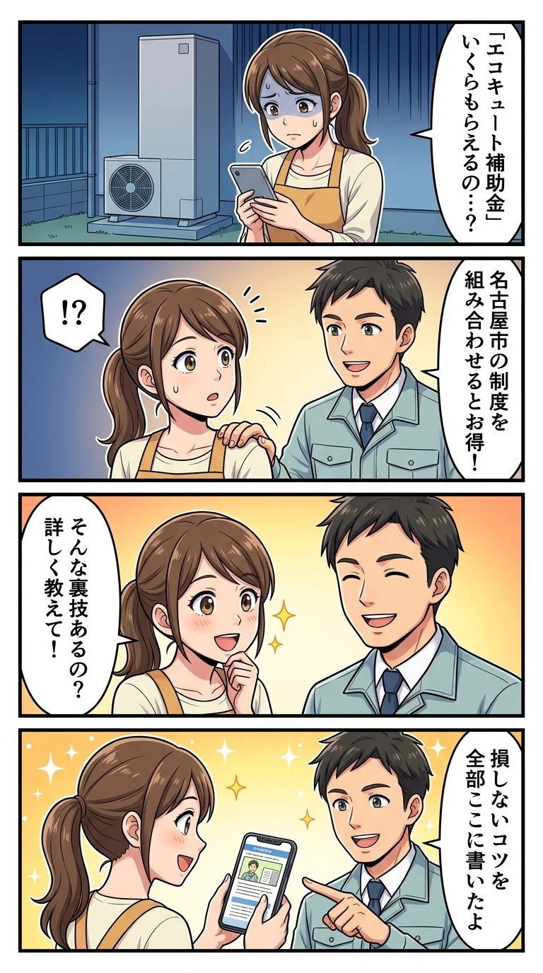 エコキュート 補助金 名古屋市