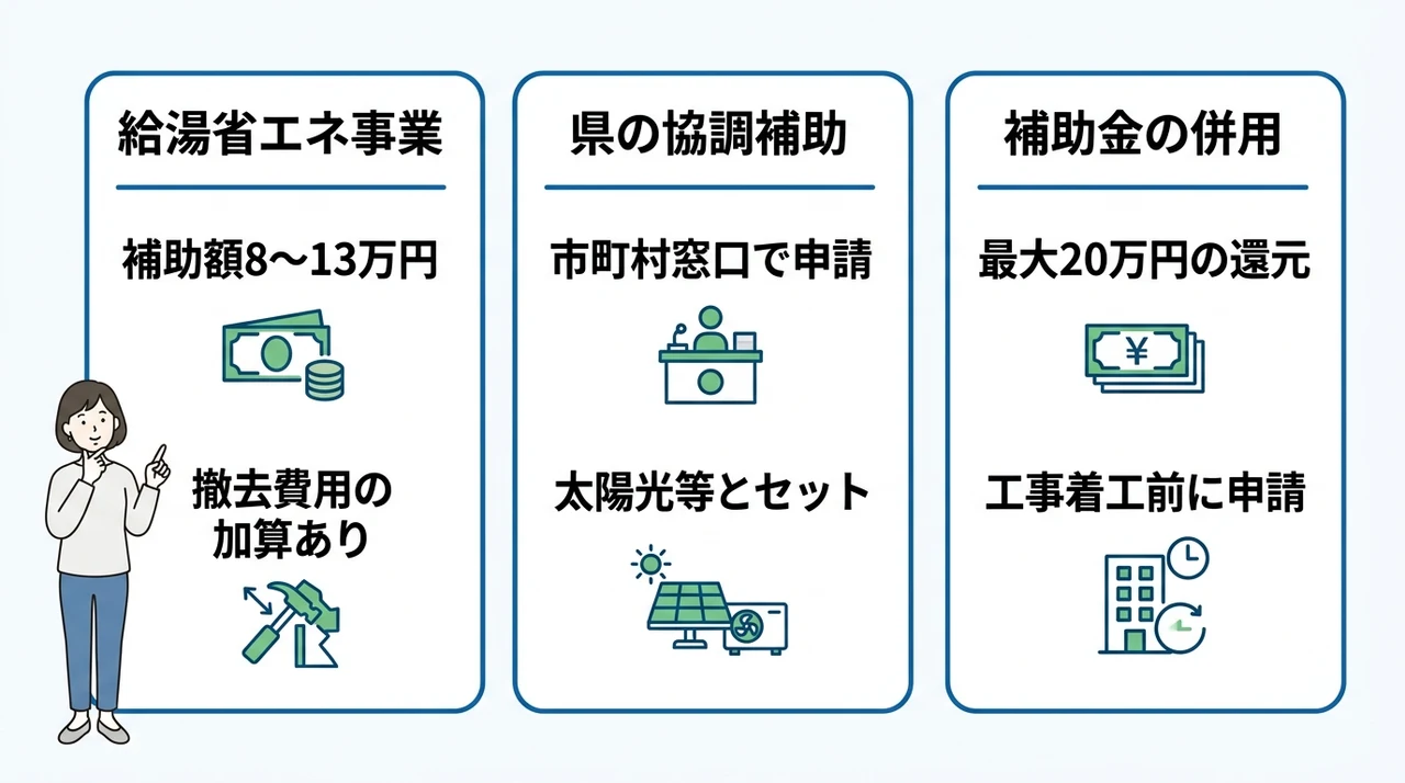 愛知県でエコキュートの補助金をもらう方法