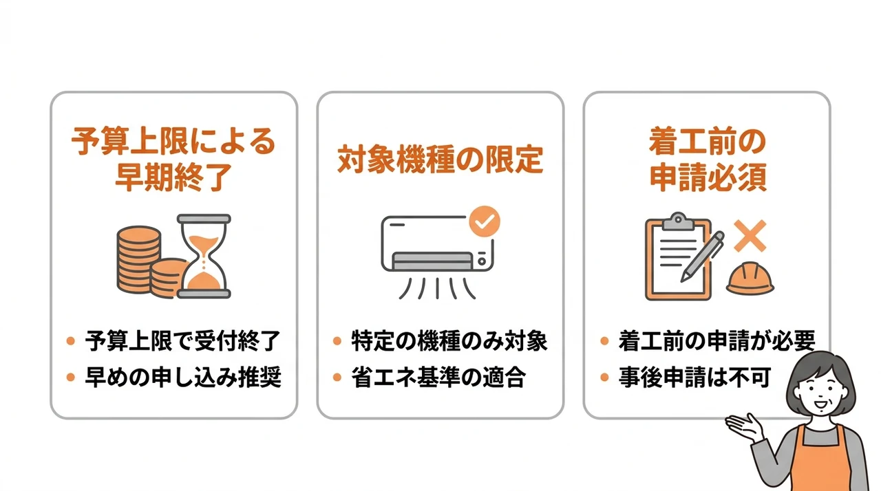 申請前に知っておくべきデメリット3つ