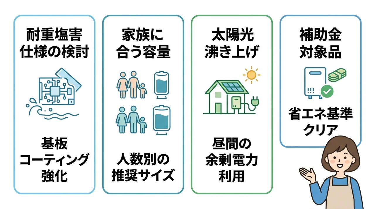 日向市の環境に適した機種の選び方