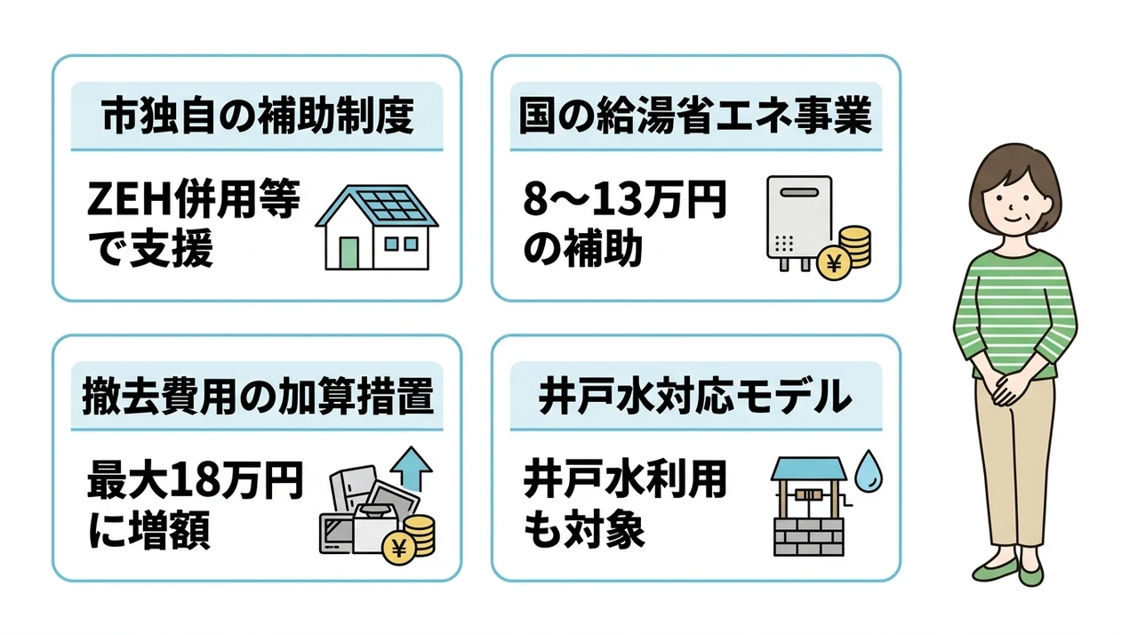 今治市のエコキュート補助金活用のポイント