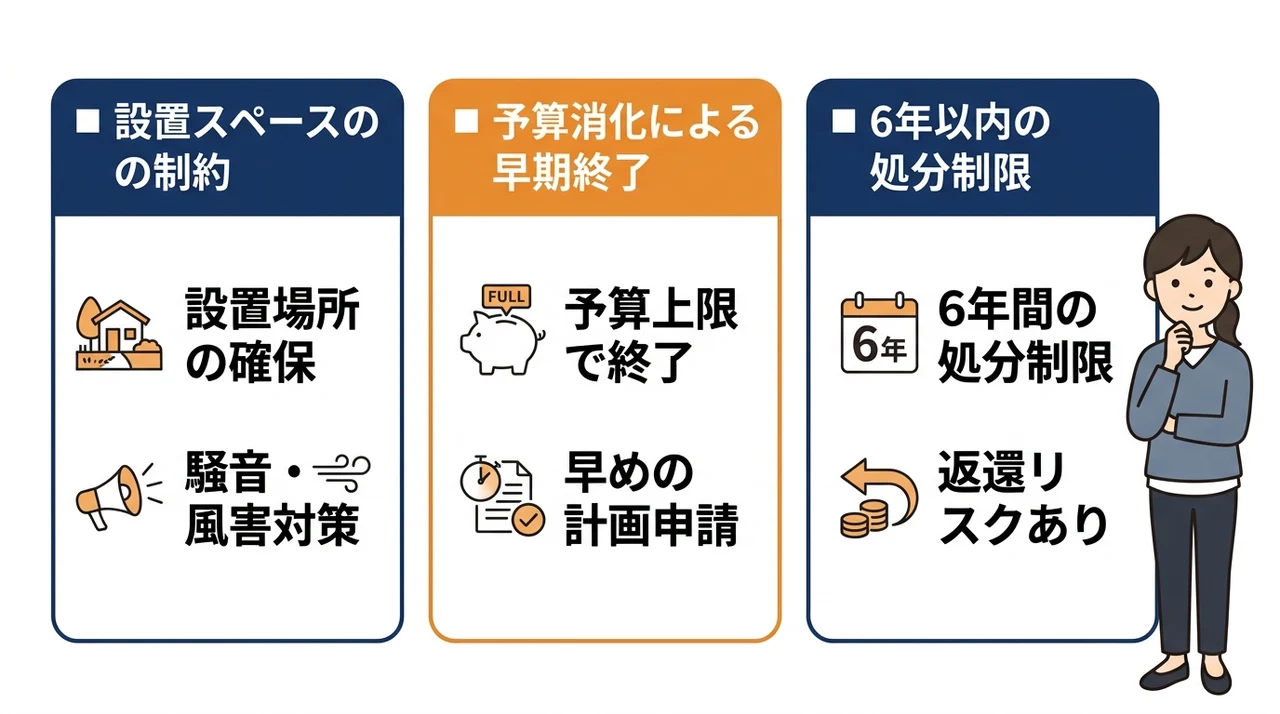 導入前に確認すべき注意点と3つのデメリット