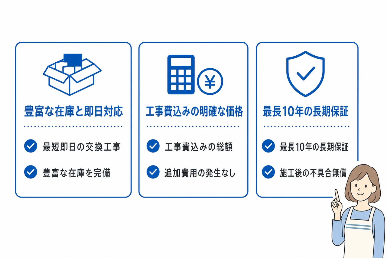 パナソニック交換に強い業者「Cools」の魅力