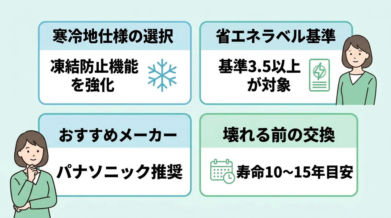 福島県でエコキュートを選ぶコツ