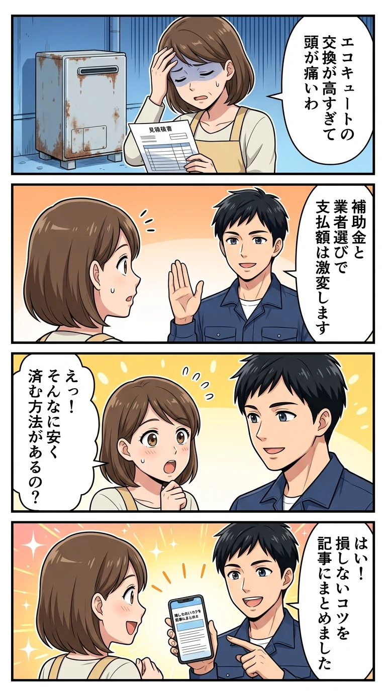 エコキュート 交換 安い
