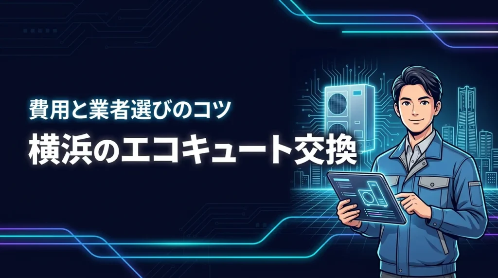 エコキュートの交換を横浜で検討すべきタイミングは？費用と業者選びのコツ