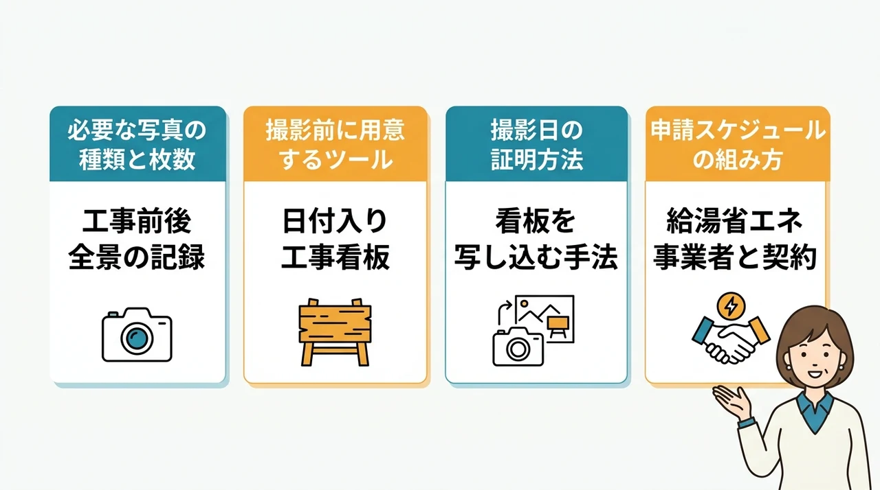 エコキュート補助金の写真撮り方｜基本ルールと事前準備