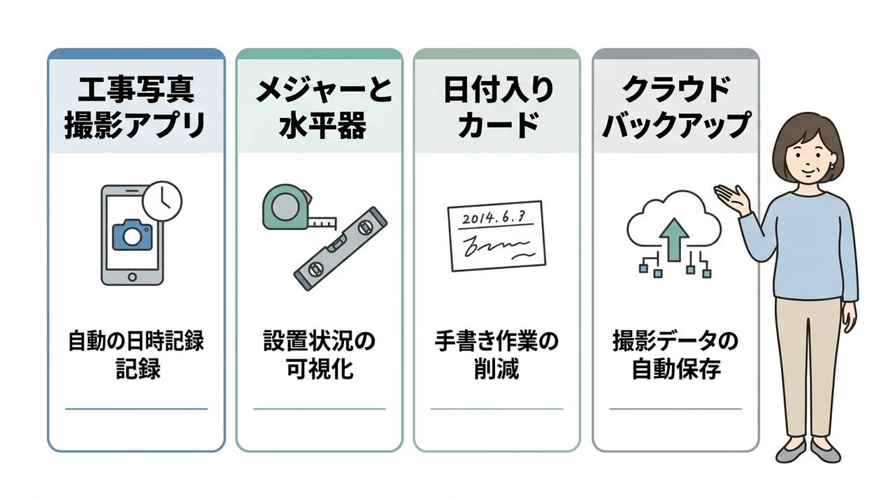 写真撮影を効率化するお役立ちツールとアプリ