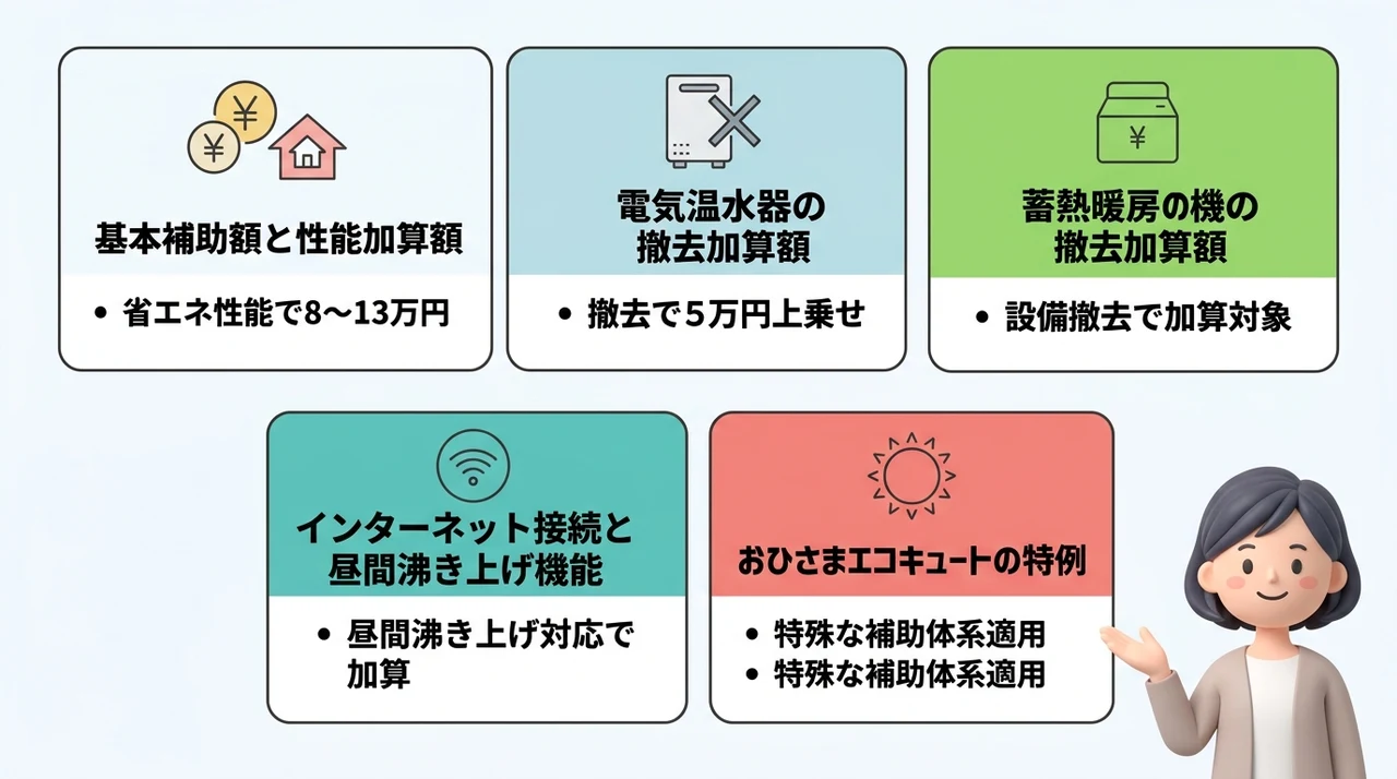 「給湯省エネ2026事業」で受け取れる補助金額と条件