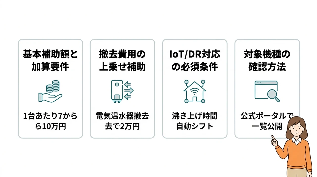 給湯省エネ2026事業の補助額と対象条件を徹底解説