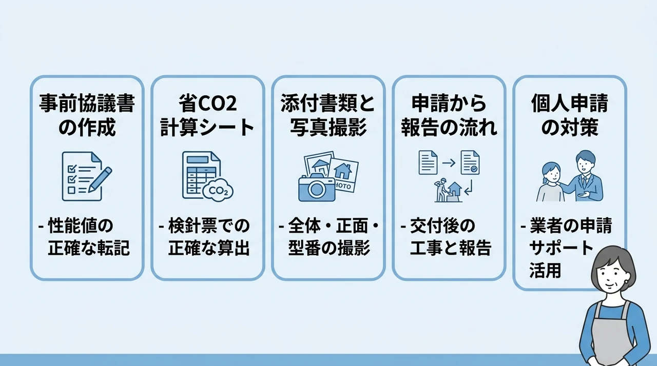 補助金申請を成功させるための事前準備と手順