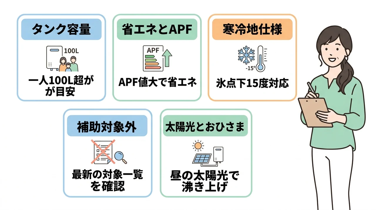 エコキュート導入で失敗しない機器選びのコツ