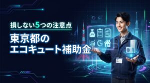 東京都のエコキュート補助金で負担を軽減！正しい申請方法と損をしない5つの注意点